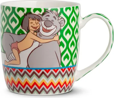 Produktbild von GILDE Tasse / Becher, "Dschungelbuch", Porzellan, mehrfarbig, , H. 9,5 cm, D. 8,5 cm 81339