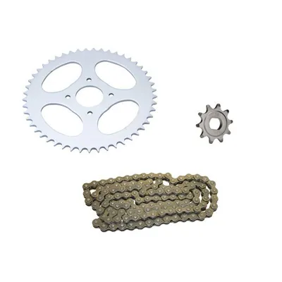 Produktbild von Kettensatz 3-teilig silber 10/49 Zähne für Hercules Prima 2 3 4 5 5 M 4 5 HR2 P 1 3 MX1 Optima