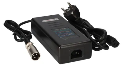 Produktbild von Kompaktes Schnell-Ladegerät für 24V E-Bike Akkus von Maratron, Prophete, Zündapp u.v.m. 24V / 3A (XLR 3-polig)