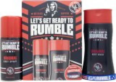 Zdjęcie produktu dla Rumble Men Original Dezodorant, 150ml + żel pod prysznic, 250ml