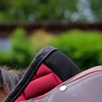 Produktbild von Equithème Schabracke Impulsion, Größe:Warmblut, Farbe:bordeaux