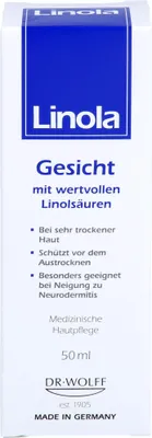 Produktbild von LINOLA Gesicht Creme 50ml PZN 05484296