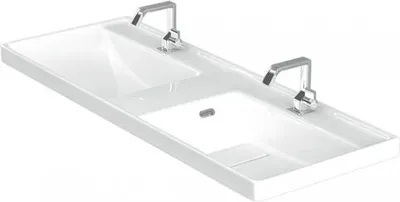 Immagine prodotto di QUATTRO lavabo doppio rettangolare 120x47x19 cm KARAG