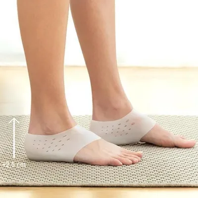 Produktbild von Unsichtbare Innensocken mit Fersenerhöhung