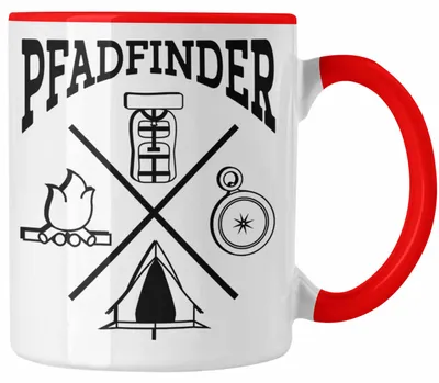 Produktbild von Pfadfinder Tasse Geschenk Lustige Geschenkidee Für Pfadfinder (Rot)