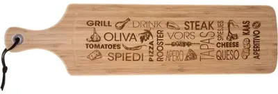 Produktbild von Secret de Gourmet Servierbrett - Bambusholz - Tapas - 59 x 15 cm