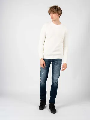 Zdjęcie produktu dla Antony Morato Sweter - MMSW00918-YA100048 - Biały- Rozmiar: XXL(EU)