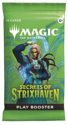 Produktbild von Magic: The Gathering – Secrets of Strixhaven: Booster-Pack Englisch