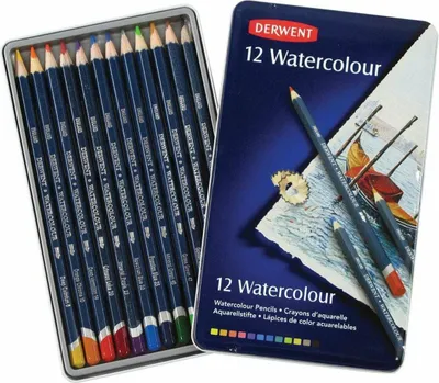 Produktbild von DERWENT Aquarell-Farbstifte Multicolour