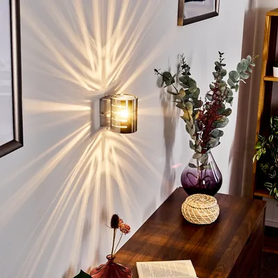 Produktbild von Terne »Terne« moderne Wandlampe aus Metall in chrom