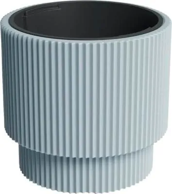 Produktbild von Pflanztopf Milly Kunststoff Ø 39,1 cm H 37,5 cm grau inkl. Pflanzeinsatz