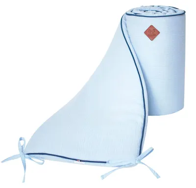Produktbild von Bettumrandung Jeanne - 210 x 30 cm - Blau | by SEVIRA KIDS
