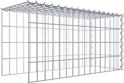 Produktbild von Anbaugabione Typ 4 80 cm x 40 cm x 30 cm (L x H x T), Maschenweite 5 cm x 10 cm, Spirale
