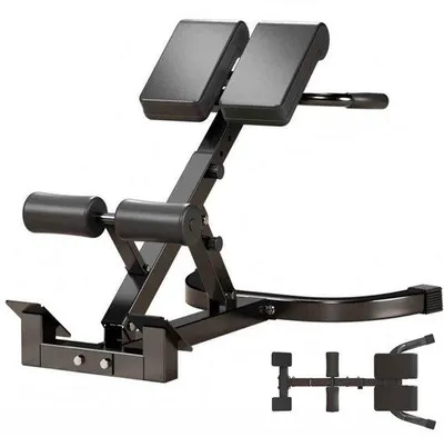 Produktbild von Elzusha – Hyperextensions-Trainingsgerät für den Rücken – Klappbare Trainingsbank für den Heimgebrauch