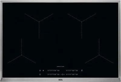 Produktbild von AEG IKB84433XB, Schwarz, Integriert, 80 cm, Zonen-Induktionskochfeld, Glaskeramik, 4 Zone(n)
