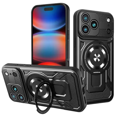 Obrázok produktu pre Techsuit - RuggedCam kryt pre iPhone 17 Pro Max - čierny