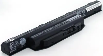 Produktbild von Akku für Fujitsu Lifebook E557 Li-Ion 10,8 Volt 4500 mAh schwarz