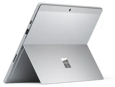 Produktbild von Microsoft Surface Pro 7+ 256 GB SSD 16 GB RAM Intel Core i5 1135G7 LTE W11P Silver mit Type Cover QWERTZ Gut