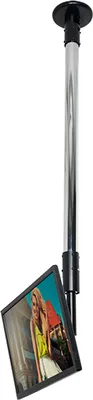 Immagine prodotto di B-Tech BT7553-050 Nero - Supporto a soffitto per schermo piatto (23 kg, 75 x 75 mm, 100 x 100 mm, 360°, Nero)