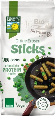 Produktbild von Grüne Erbsen - Sticks 165g