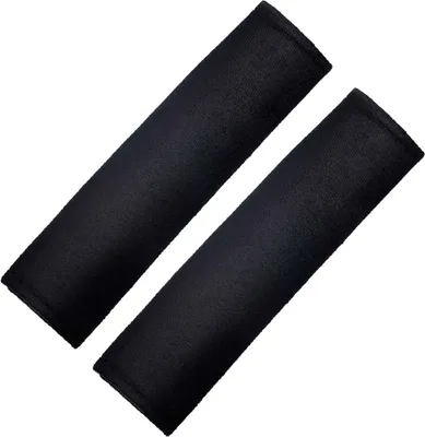 Produktbild von alca® Auto Gurtschoner 2er Set schwarz Gurtpolster Polsterung für Sitzgurt Gurt Polster Zweierpack abnehmbar Klettverschluß Nacken-/ Schulterschutz