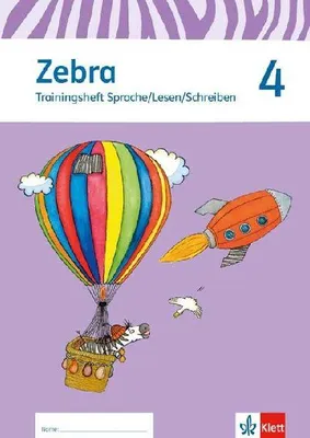 Produktbild von Zebra. Neubearbeitung. Trainingsheft zum Nachkauf 4. Schuljahr