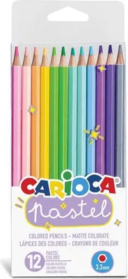 Immagine prodotto di Carioca 43034 pastello colorato Multicolore 12 pz