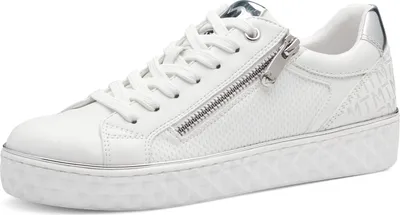 Produktbild von Marco Tozzi  Damenschuhe sportlicher Schnürer Weiß Freizeit, Schuhgröße:38 EU
