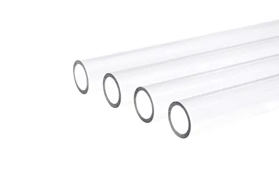 Produktbild von Eisrohr 13/10mm PETG HardTube 80cm (transparent, 4er Set)