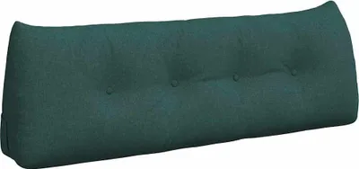 Produktbild von vidaXL Rücken Kissen Dunkelgrün 140 x 24 x 50 cm Stoff
