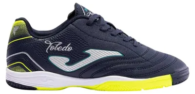 Produktbild von Joma - "Toledo" Fußball-Stiefel für Kinder, Niedrig geschnitten GT20372 (22 EU) (Marine/Weiß/Gelb)