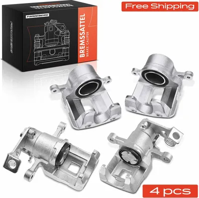 Imagen del producto de Juego de 4 pinzas de freno delanteras y traseras para KIA Carens IV, modelos 1.6L, 2.0L y 1.7L
