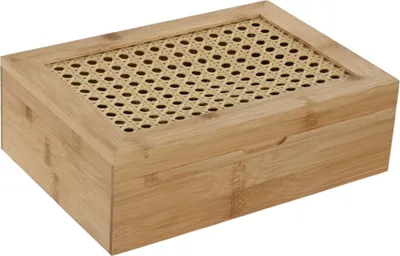 Produktbild von Teebox Home ESPRIT natürlich Bambus 24 x 16,5 x 7,5 cm