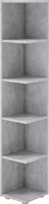 Obrázek produktu pro Eckregal >Lasmos< in Beton - 24x142x26cm (BxHxT)