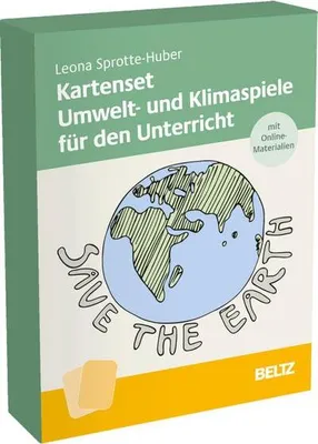Produktbild von Kartenset Umwelt- und Klimaspiele für den Unterricht