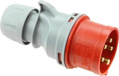 Produktbild von PC ELECTRIC CEE Stecker, 16A, 5p, 6h, IP44, schraublose Klemme, 1 Stk.