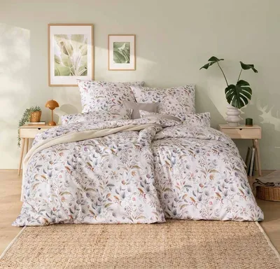 Estella Mako-Satin Bettwäsche Jolanda 7953-215 creme Imagefoto