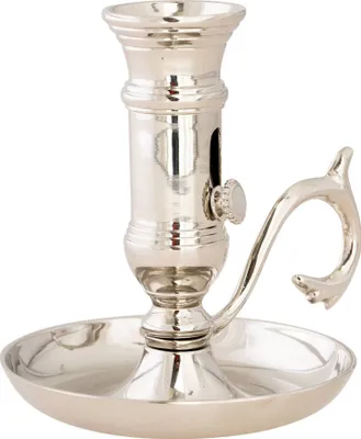 Produktbild von Antiker Schiebeleuchter H 11cm - Stimmungsvoller Kerzenhalter im Vintage-Stil