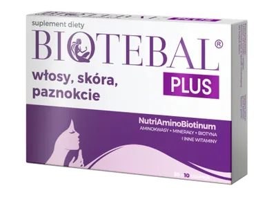 Produktbild von Biotebal Plus für Haare, Haut und Nägel, 40 Tabletten