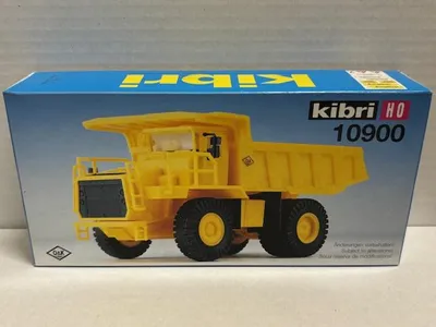 Produktbild von KIBRI Bausatz Dumper Muldenkipper O&K gelb 10900