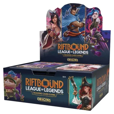 Immagine prodotto di Esposizione "League of Legends Riftbound Origins Booster" in lingua inglese
