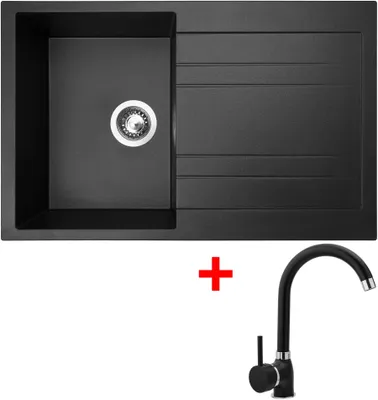 Obrázek produktu pro Sinks GRANDE 800 Granblack + Polo GR