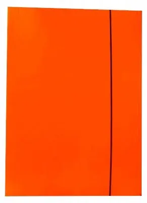 Produktbild von Konfex Gummizug-Ordner A4 Orange Dokumentenmappe