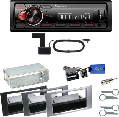 Produktbild von Pioneer MVH-130DAB Digitalradio USB Einbauset für Ford Focus C-Max Fiesta Transit