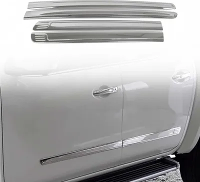 Image de Garniture Baguette de porte latérale pour Nissan Navara 2005-2015 inox 4Pcs