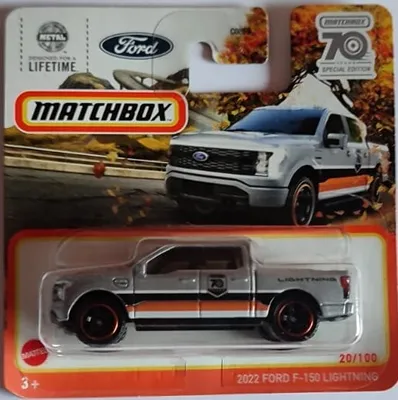 Immagine prodotto di Matchbox 2022 Ford F-150 Saetta 20/100 Serie 2023 Argento Silber