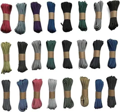 Zdjęcie produktu dla Famanu Paracord 550, 4 mm - wytrzymały nylonowy sznurek dostępny w różnych kolorach