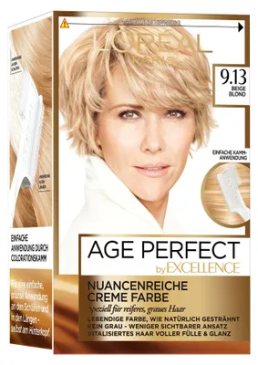 Image de Colorant pour teinture capillaire, nuance beige-blond, pack de 3