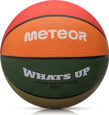 Produktbild von Meteor Basketball What's up Größe 7 Jugend, Heren grün/orange