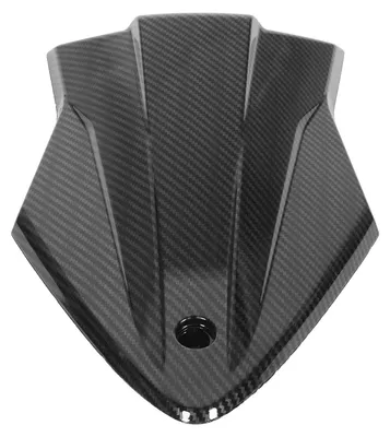 Image de Carénage de selle passager style fibre de carbone avec kit de fixation, compatible avec les modèles S1000R et S1000RR de 2015 à 2019